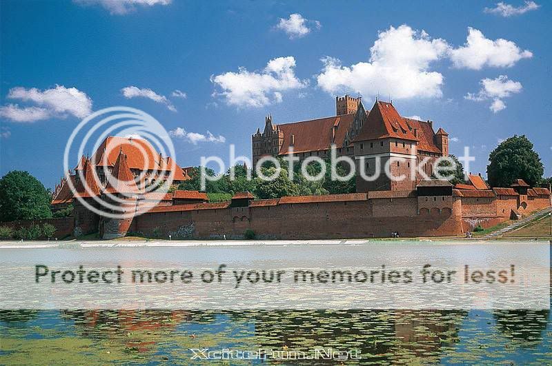 Medievla Gothic Castle Poland Malbork Castle