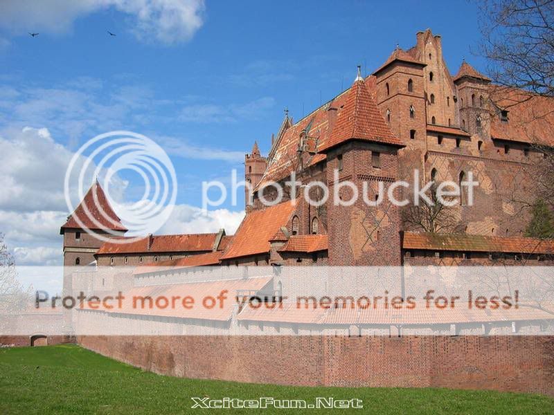 Medievla Gothic Castle Poland Malbork Castle