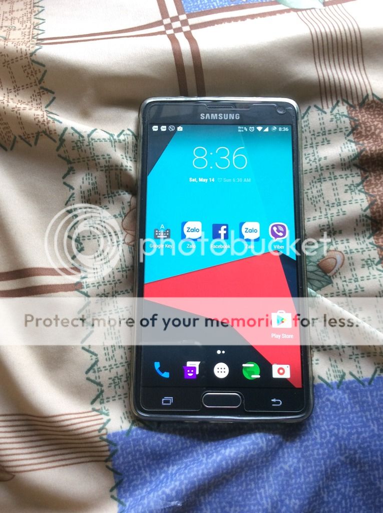 Note 4 Đen Tmobile ra đi